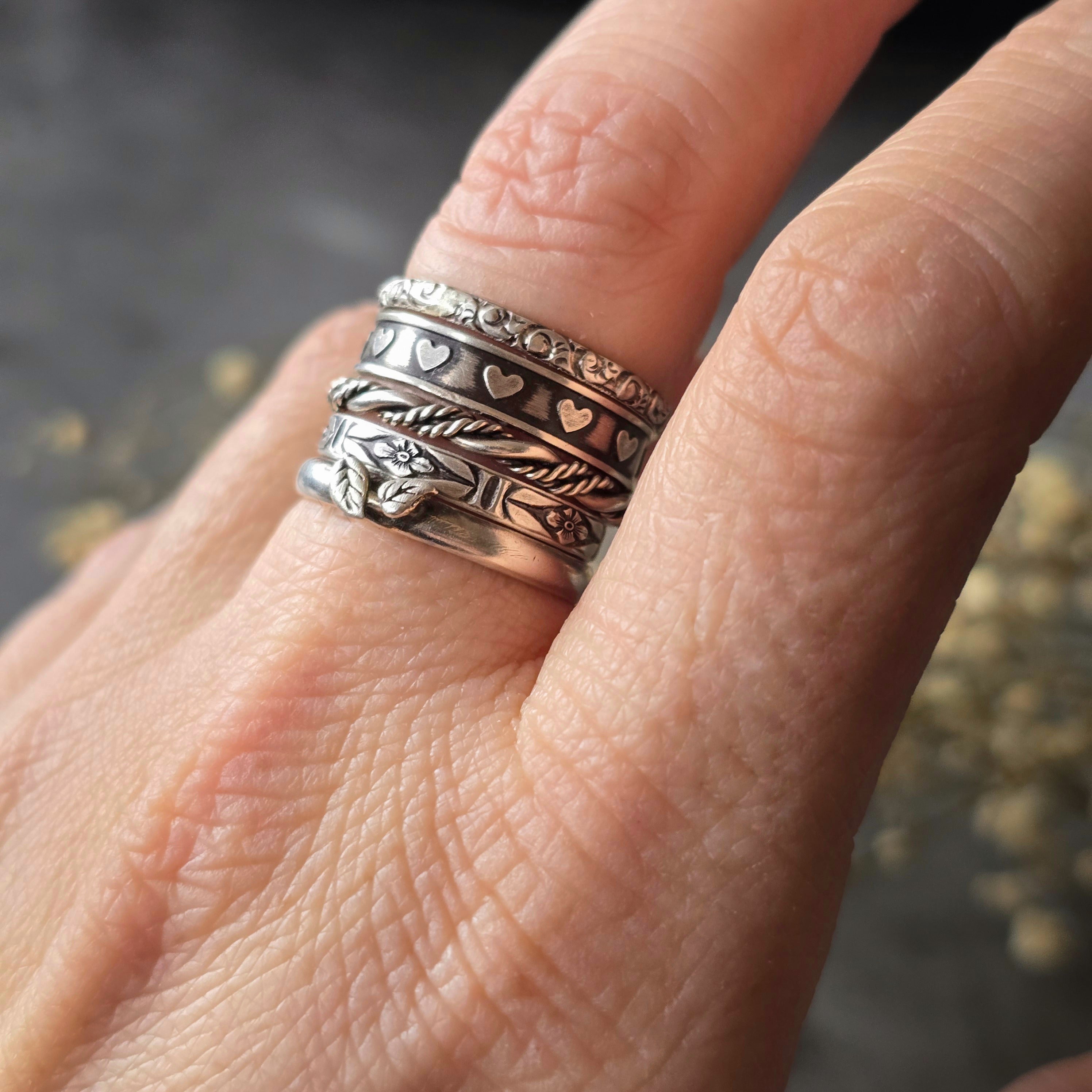 Twisted Wire Stacking Ring