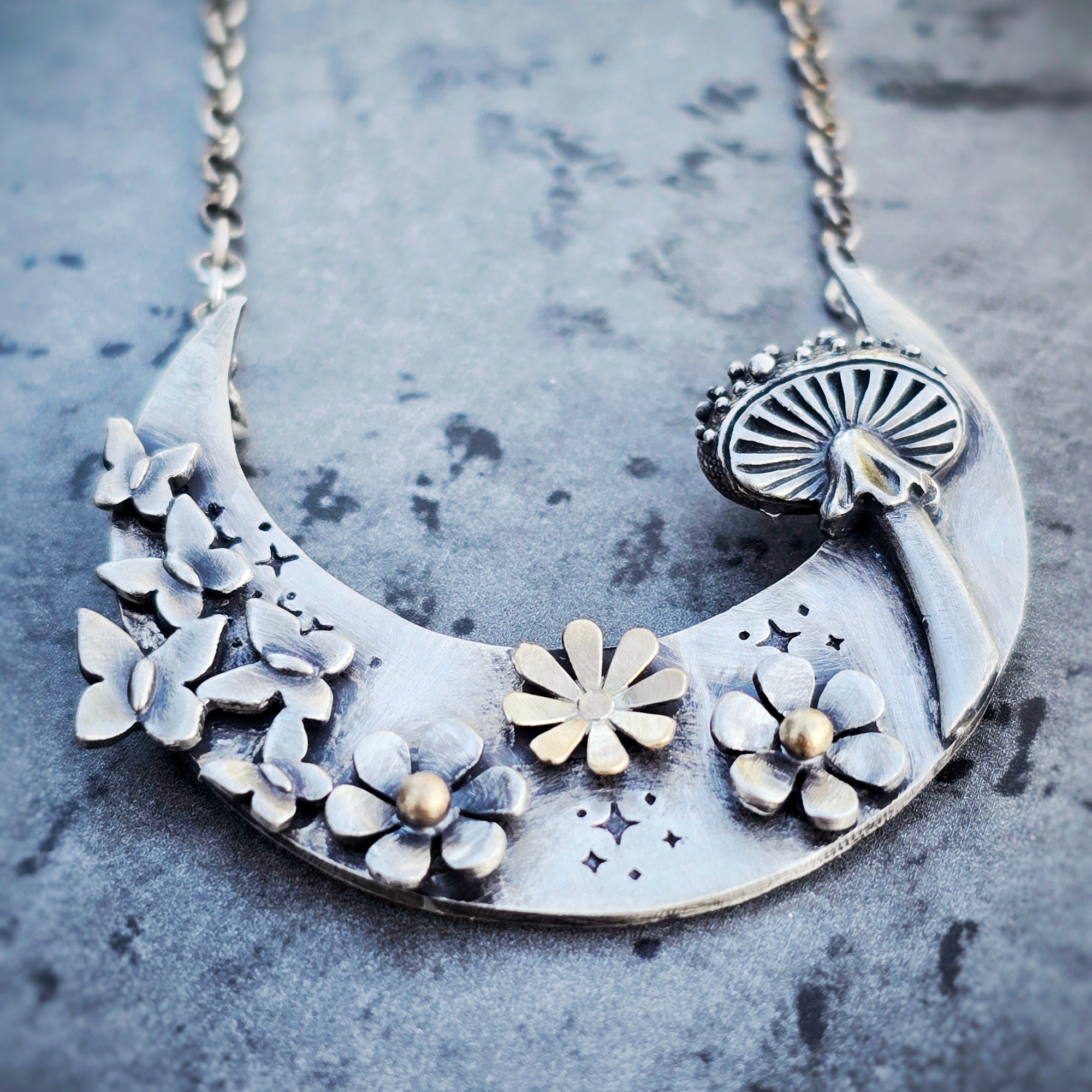 Woodland Moon Necklace