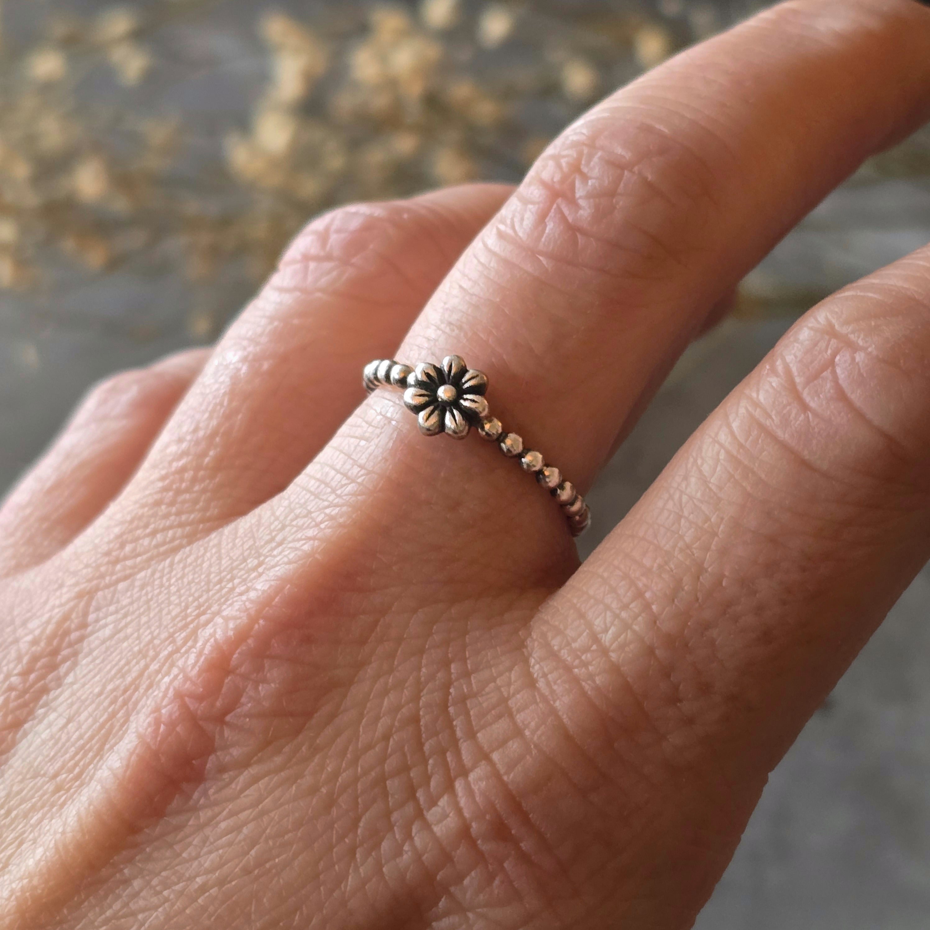 Flower Ring with Cherry blossom